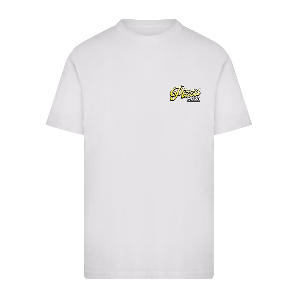 Mister Tee - Pizza Plaza Luigi Maggiore Tshirt Homme - Blanc